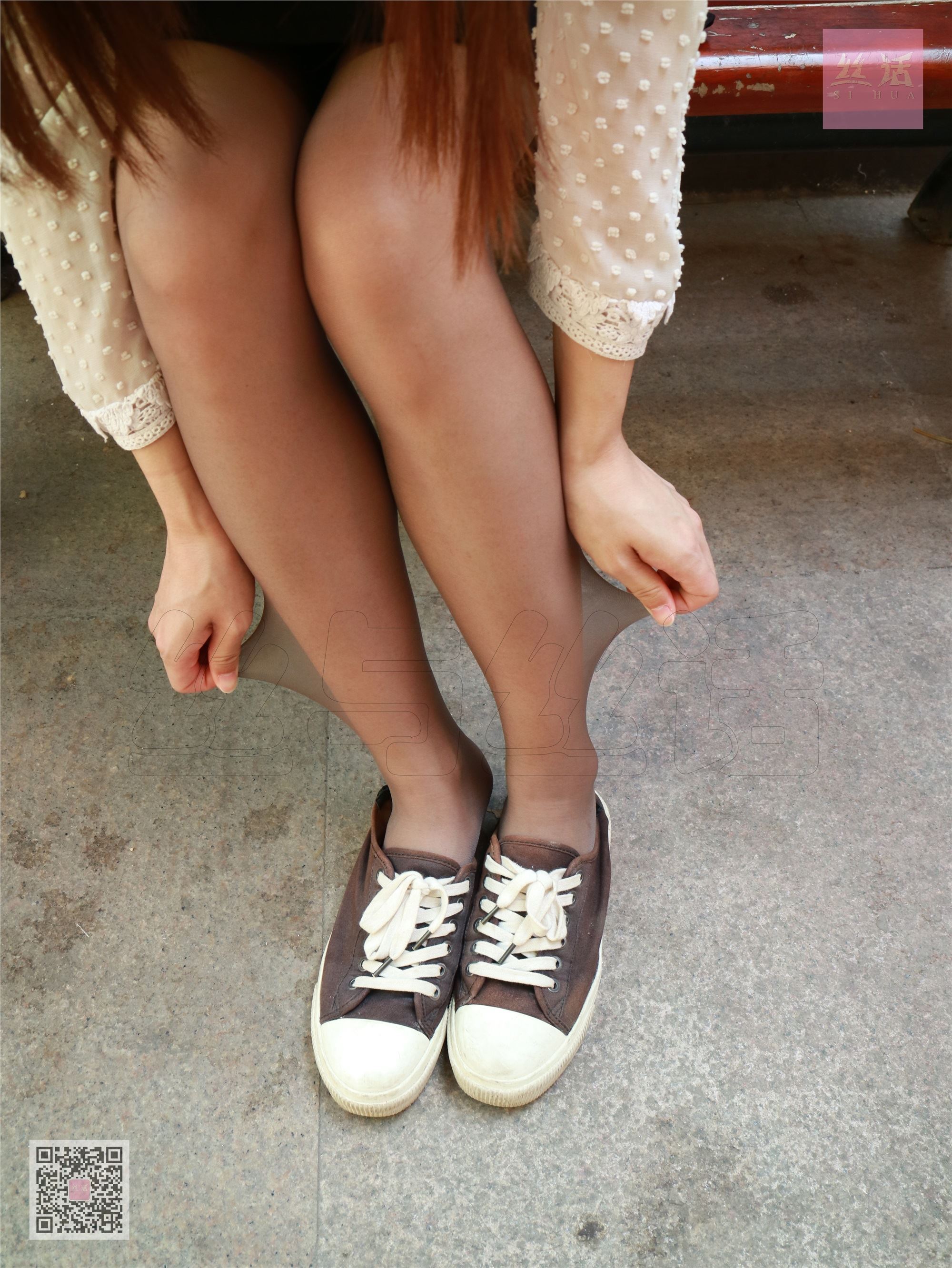 SiHua思话  SH002 嘉欣 闹市区の丝拍